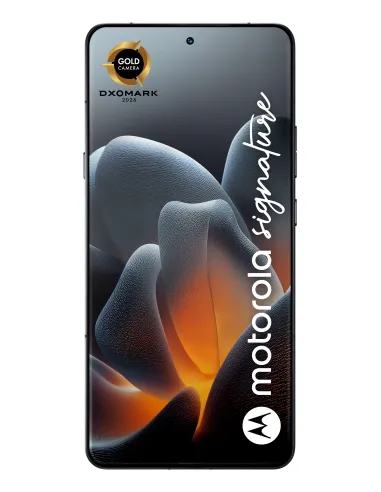Motorola signature 17,2 cm (6.78") SIM doble Android 16.0 5G USB Tipo C 12 GB 256 GB 5200 mAh Azul oscuro