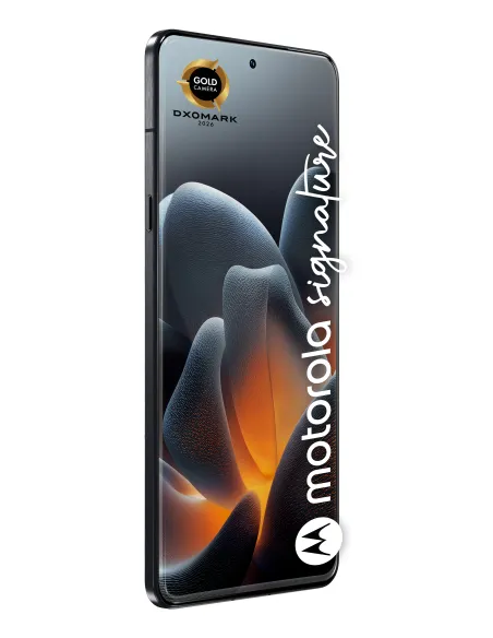 Motorola signature 17,2 cm (6.78") SIM doble Android 16.0 5G USB Tipo C 12 GB 256 GB 5200 mAh Azul oscuro