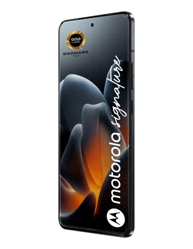 Motorola signature 17,2 cm (6.78") SIM doble Android 16.0 5G USB Tipo C 12 GB 256 GB 5200 mAh Azul oscuro