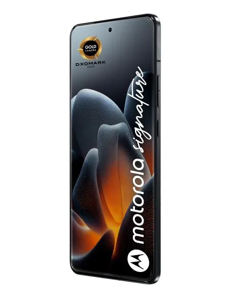 Motorola signature 17,2 cm (6.78") SIM doble Android 16.0 5G USB Tipo C 12 GB 256 GB 5200 mAh Azul oscuro