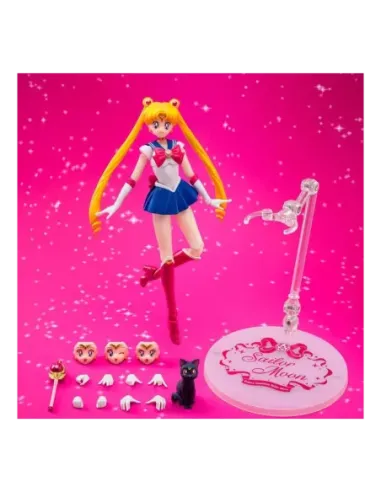 Figura tamashii nations sailor moon s.h. figuarts crystal star compact edition