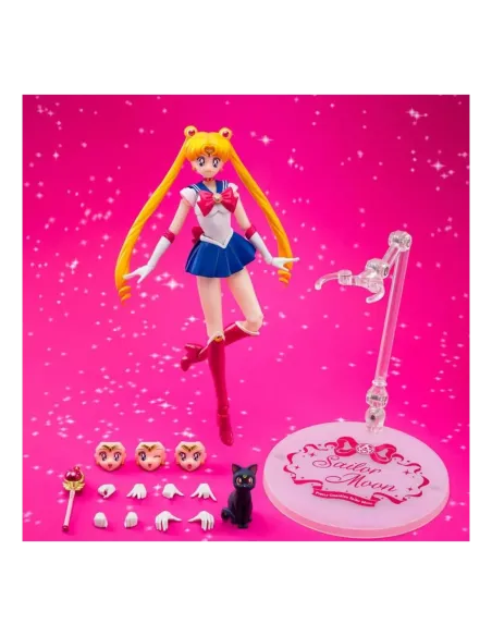 Figura tamashii nations sailor moon s.h. figuarts crystal star compact edition