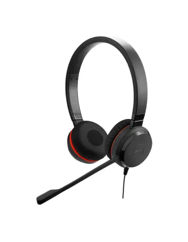 Jabra Evolve 20 SE Auriculares Alámbrico Diadema Oficina Centro de llamadas USB Type-C   USB Type-A Negro