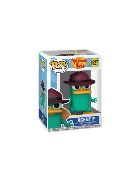Funko pop disney: phineas & ferb -  agent p