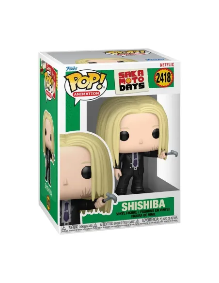 Funko pop animatión: sakamoto days -  shishiba