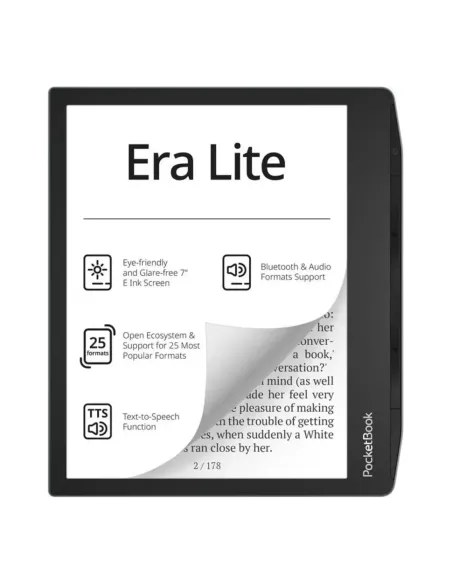 Libro electronico ebook pocketbook era lite 7 pulgadas -  16gb -  verde