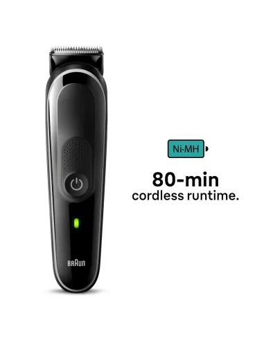 Braun MGK3440 cortadora de pelo y maquinilla Negro, Gris Níquel-metal hidruro (NiMH)