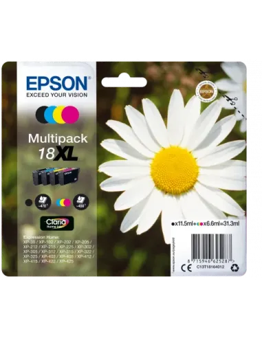 Epson Daisy Multipack 18XL 4 colores