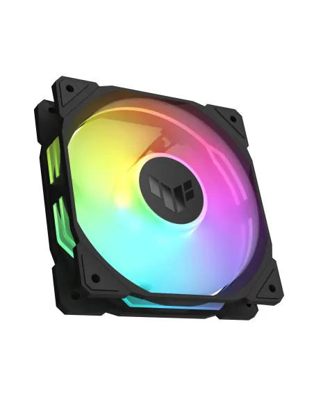 ASUS TUF Gaming TR120 ARGB Reverse Fan - Single Pack Carcasa del ordenador Ventilador 12 cm Negro