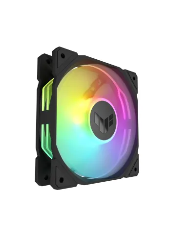 ASUS TUF Gaming TR120 ARGB Reverse Fan - Single Pack Carcasa del ordenador Ventilador 12 cm Negro