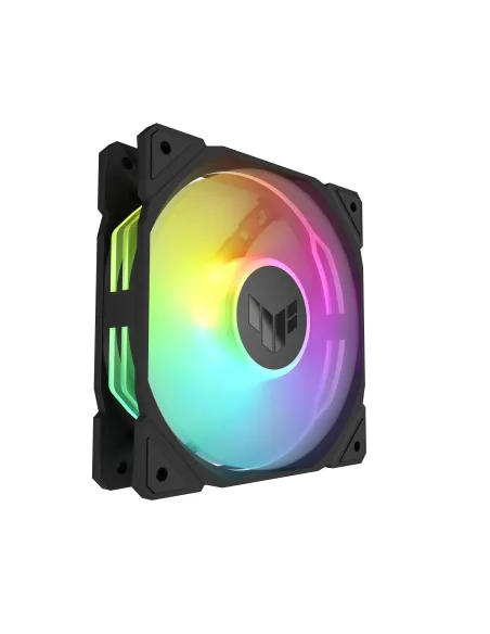 ASUS TUF Gaming TR120 ARGB Reverse Fan - Single Pack Carcasa del ordenador Ventilador 12 cm Negro