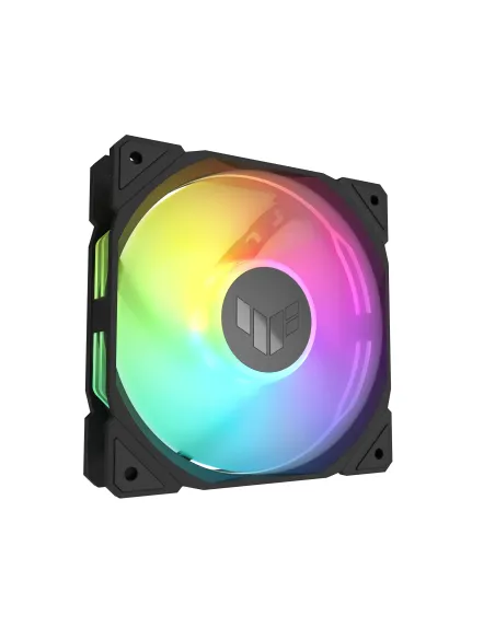ASUS TUF Gaming TR120 ARGB Reverse Fan - Single Pack Carcasa del ordenador Ventilador 12 cm Negro