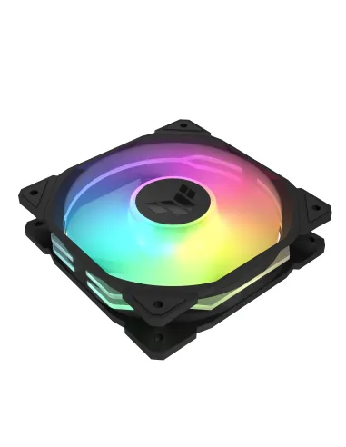 ASUS TUF Gaming TR120 ARGB Reverse Fan - Single Pack Carcasa del ordenador Ventilador 12 cm Negro