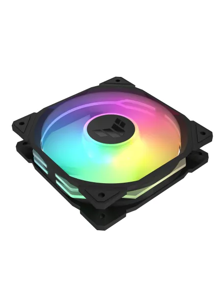 ASUS TUF Gaming TR120 ARGB Reverse Fan - Single Pack Carcasa del ordenador Ventilador 12 cm Negro