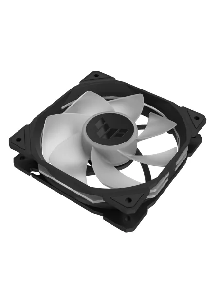 ASUS TUF Gaming TR120 ARGB Reverse Fan - Single Pack Carcasa del ordenador Ventilador 12 cm Negro