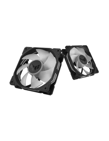 ASUS TUF Gaming TR120 ARGB Reverse Fan - Single Pack Carcasa del ordenador Ventilador 12 cm Negro