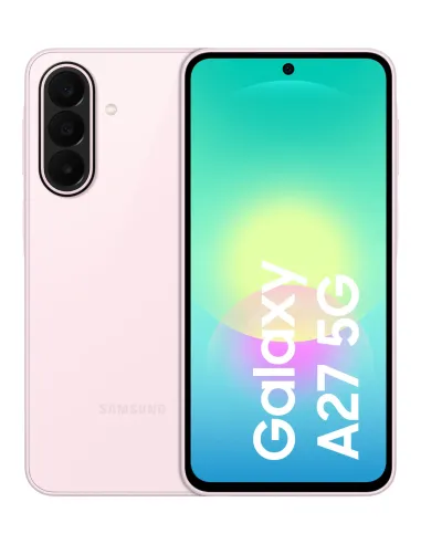 Samsung GALAXY A27 5G 17 cm (6.7") SIM doble Android 16.0 USB Tipo C 8 GB 256 GB 5000 mAh Rosa claro