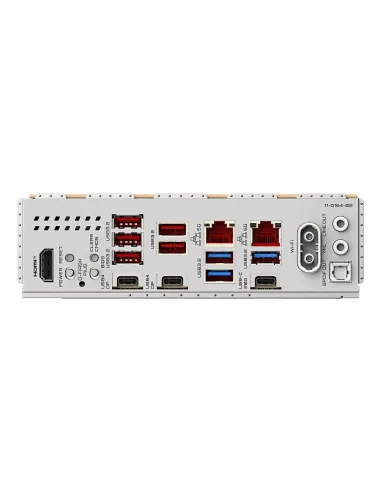 GIGABYTE X870E AERO X3D WOOD Placa Base - Compatible con procesadores AMD Ryzen 9000, VRM digital de 16+2+2 fases, hasta 9000Hz