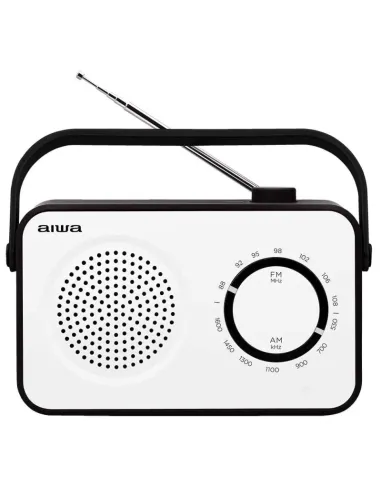 Radio analogica aiwa r - 190 am - fm blanco