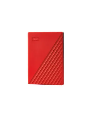 Western Digital My Passport disco duro externo 4000 GB Rojo