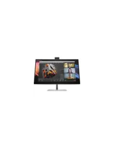 Monitor Profesional HP Pro serie 7 27"/ 4K/ Webcam/ Multimedia/ Regulable en Altura/ Plata