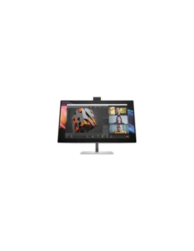 Monitor Profesional HP Pro serie 7 27"/ 4K/ Webcam/ Multimedia/ Regulable en Altura/ Plata