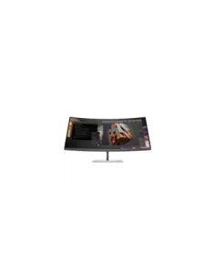 Monitor Profesional Ultraparonámico Curvo HP Pro serie 7 37.5"/ WQHD+/ Multimedia/ Regulable en Altura/ Plata