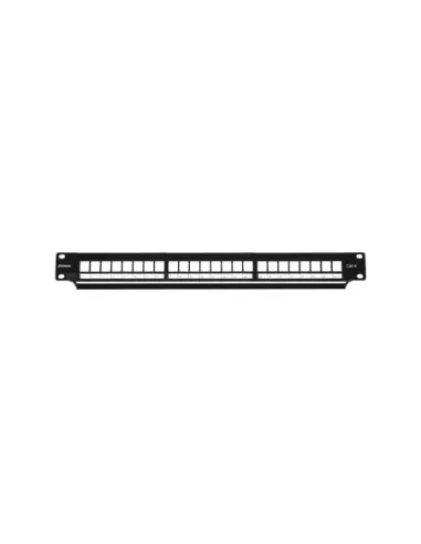 Phoenix patch panel vacio para rack de 24 puertos categoria 6 1u