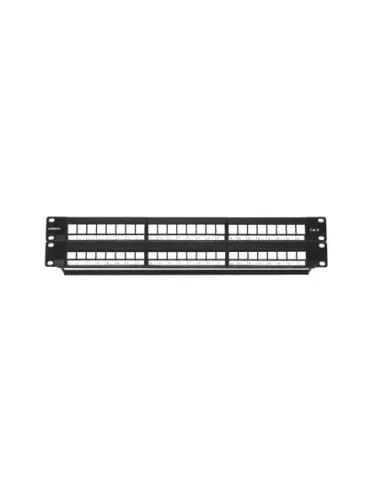 Phoenix patch panel vacio para rack de 48 puertos categoria 6 1u