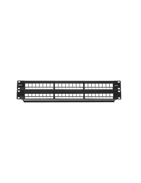 Phoenix patch panel vacio para rack de 48 puertos categoria 6 1u