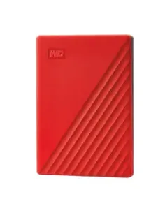 Western Digital My Passport disco duro externo 2000 GB Rojo
