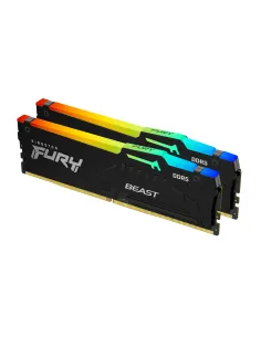 Kingston Technology FURY Beast 64GB 5600MT s DDR5 CL40 DIMM (Kits de 2) RGB