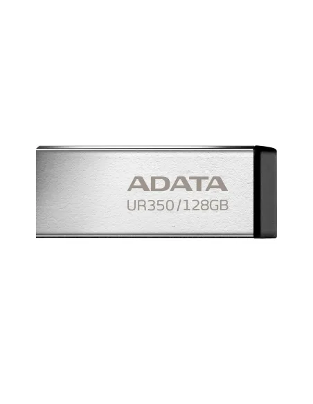 ADATA UR350 unidad flash USB 128 GB USB tipo A 3.2 Gen 1 (3.1 Gen 1) Negro, Plata