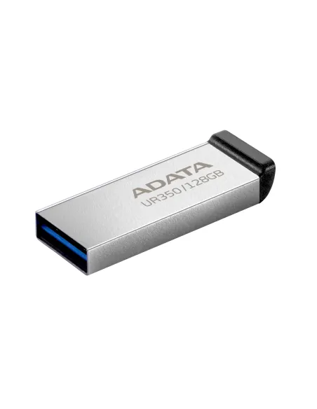 ADATA UR350 unidad flash USB 128 GB USB tipo A 3.2 Gen 1 (3.1 Gen 1) Negro, Plata
