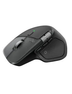 Logitech MX Master 4 for Mac, ratón Bluetooth ergonómico con respuesta háptica avanzada, desplazamiento ultrarrápido, carga