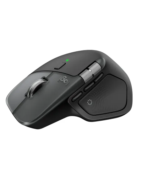 Logitech MX Master 4 for Mac, ratón Bluetooth ergonómico con respuesta háptica avanzada, desplazamiento ultrarrápido, carga