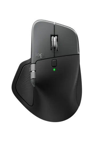 Logitech MX Master 4 for Mac, ratón Bluetooth ergonómico con respuesta háptica avanzada, desplazamiento ultrarrápido, carga