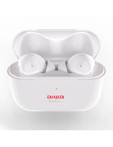 Auriculares inalambricos aiwa ebtw - 888anc bluetooth - cancelacion de ruido - color blanco