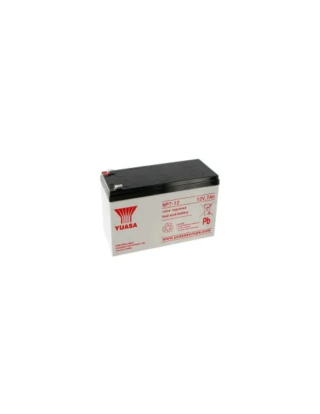 Bateria yuasa np7 - 12l compatible para sais 7ah 12v acido - plomo