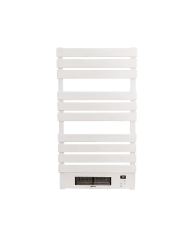 Yoevu -  radiador toallero eléctrico con calefactor 500 - 1500w blanco