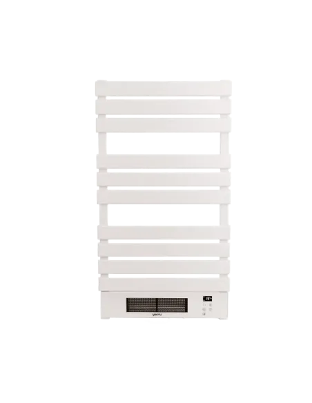 Yoevu -  radiador toallero eléctrico con calefactor 500 - 1500w blanco