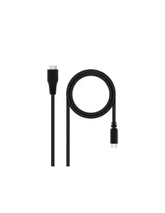 Nanocable Cable USB 3.0, USB-C/M-Micro B/M 1 m
