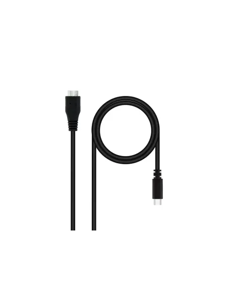 Nanocable Cable USB 3.0, USB-C/M-Micro B/M 1 m