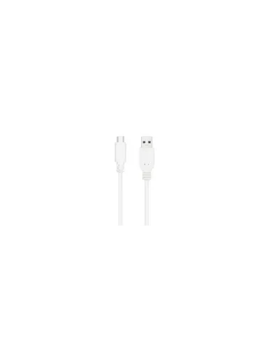 Cable USB 3.1 Nanocable 10.01.4002-W/ USB Tipo-C Macho - USB Macho/ 2m/ Blanco