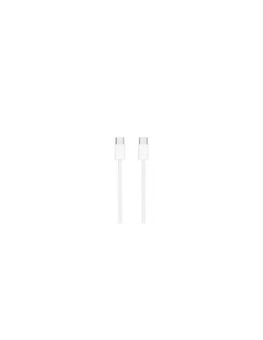 Cable USB 2.0 Tipo-C Nanocable 10.01.6002-CO/ USB Tipo-C Macho - USB Tipo-C Macho/ Hasta 60W/ 480Mbps/ 2m/ Blanco