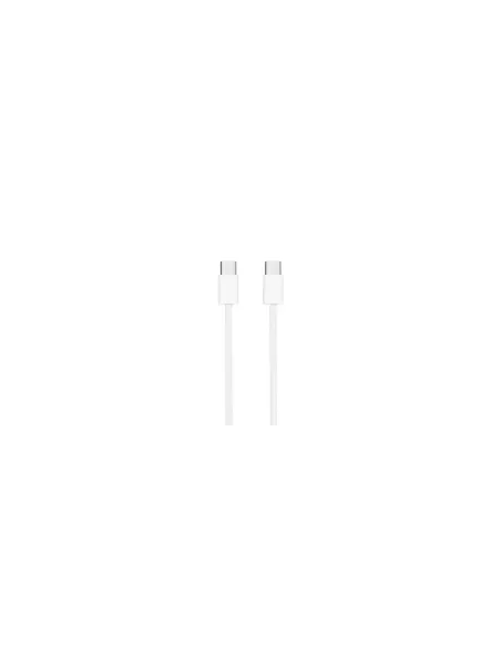 Cable USB 2.0 Tipo-C Nanocable 10.01.6002-CO/ USB Tipo-C Macho - USB Tipo-C Macho/ Hasta 60W/ 480Mbps/ 2m/ Blanco