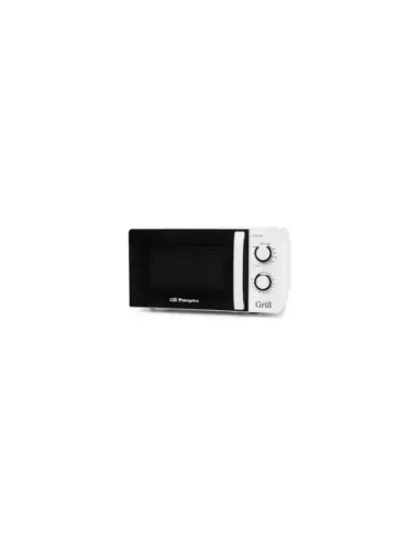 Microondas Orbegozo MIG 2130/ 700W/ Capacidad 20L/ Función Grill/ Blanco