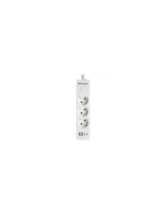 Regleta con Interruptor Orbegozo EN 3100/ 3 Tomas de Corriente/ 2 USB/ 2 USB Tipo-C/ Cable 1.4m/ Blanca
