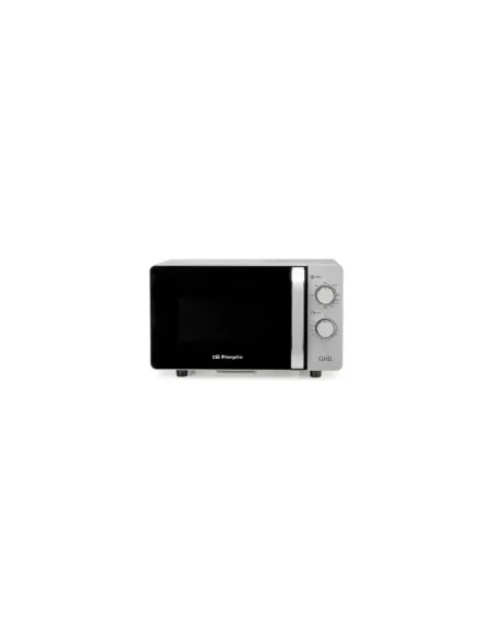 Microondas Orbegozo MIG 2072 CE/ 700W/ Capacidad 20L/ Función Grill/ Gris