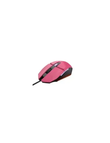 Ratón Gaming Trust Gaming GXT 109 Felox/ Hasta 6400 DPI/ Rosa